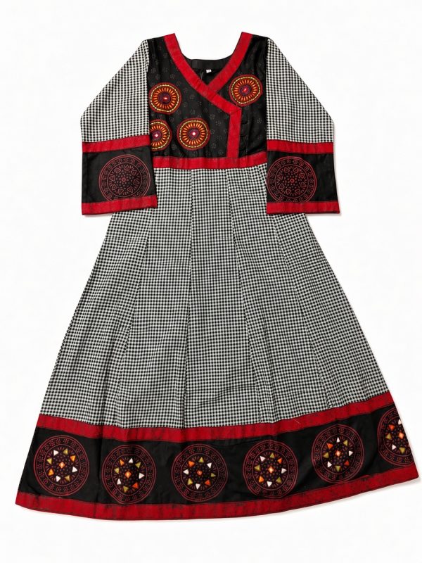 Grameen check 1 PC Gown