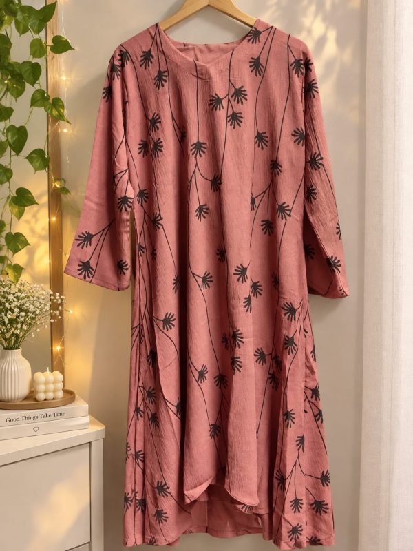Misty Floral Long 2PC Kurti